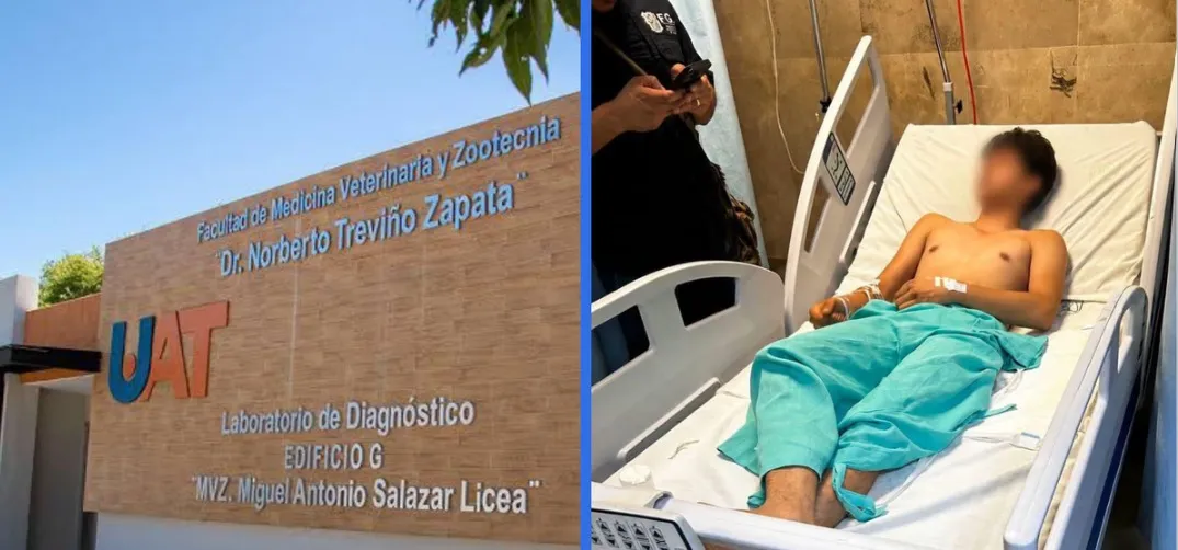 Brutal novatada en Ciudad Victoria deja a estudiante hospitalizado; Fiscalía investiga el caso
