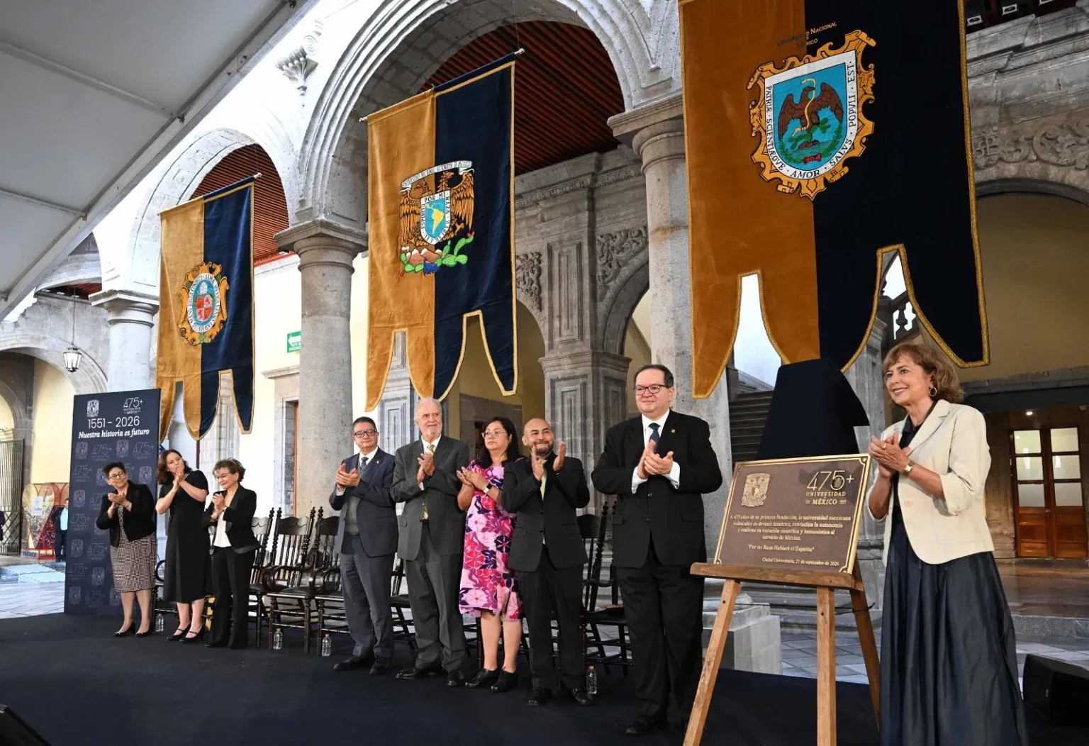 Celebra la UNAM 475 años de tradición universitaria y de construir futuros