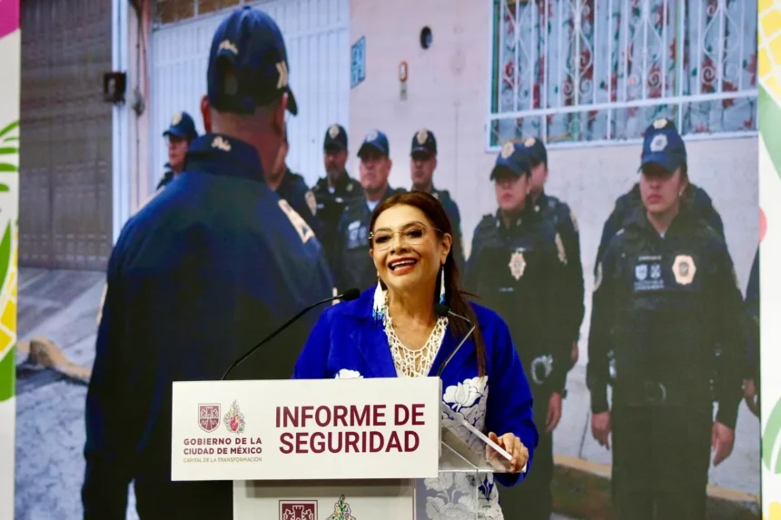 Clara Brugada reporta en CDMX el mes con menos homicidios en 20 años