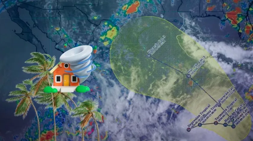 Depresión tropical Diecisiete-E podría convertirse en huracán categoría 3 frente a costas de México
