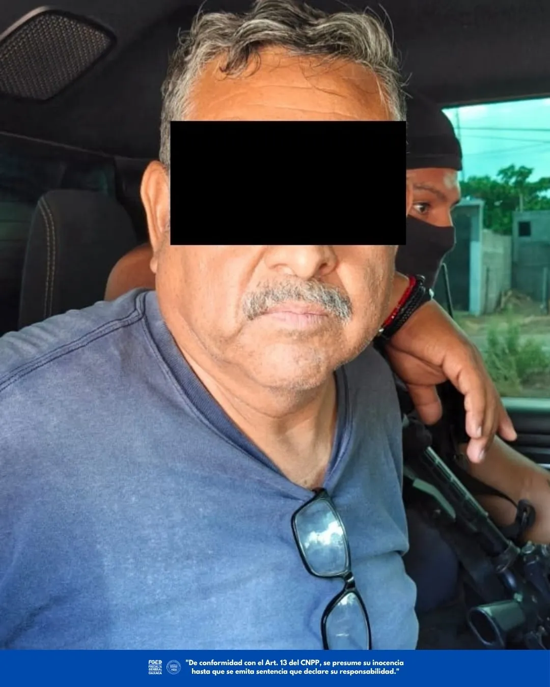 Detienen a exjefe policial de Juchitán por presunta extorsión y delincuencia organizada