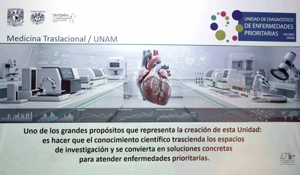 En la UNAM, atención oportuna en nueva Unidad de Diagnóstico de Enfermedades Prioritarias
