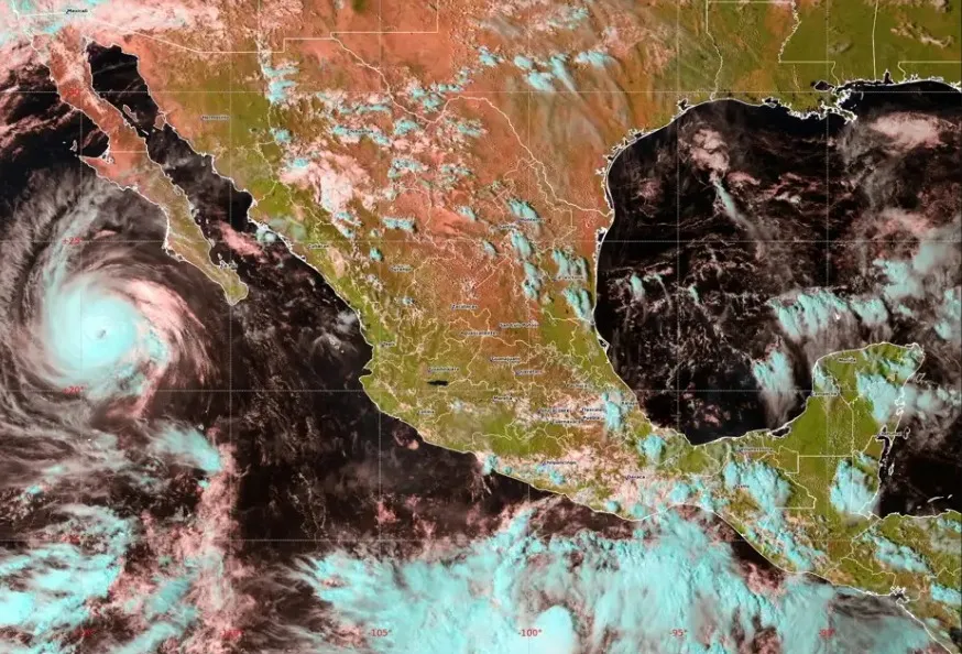 Tormenta tropical Rachel se forma frente a Oaxaca y Guerrero; Polo avanza hacia BCS