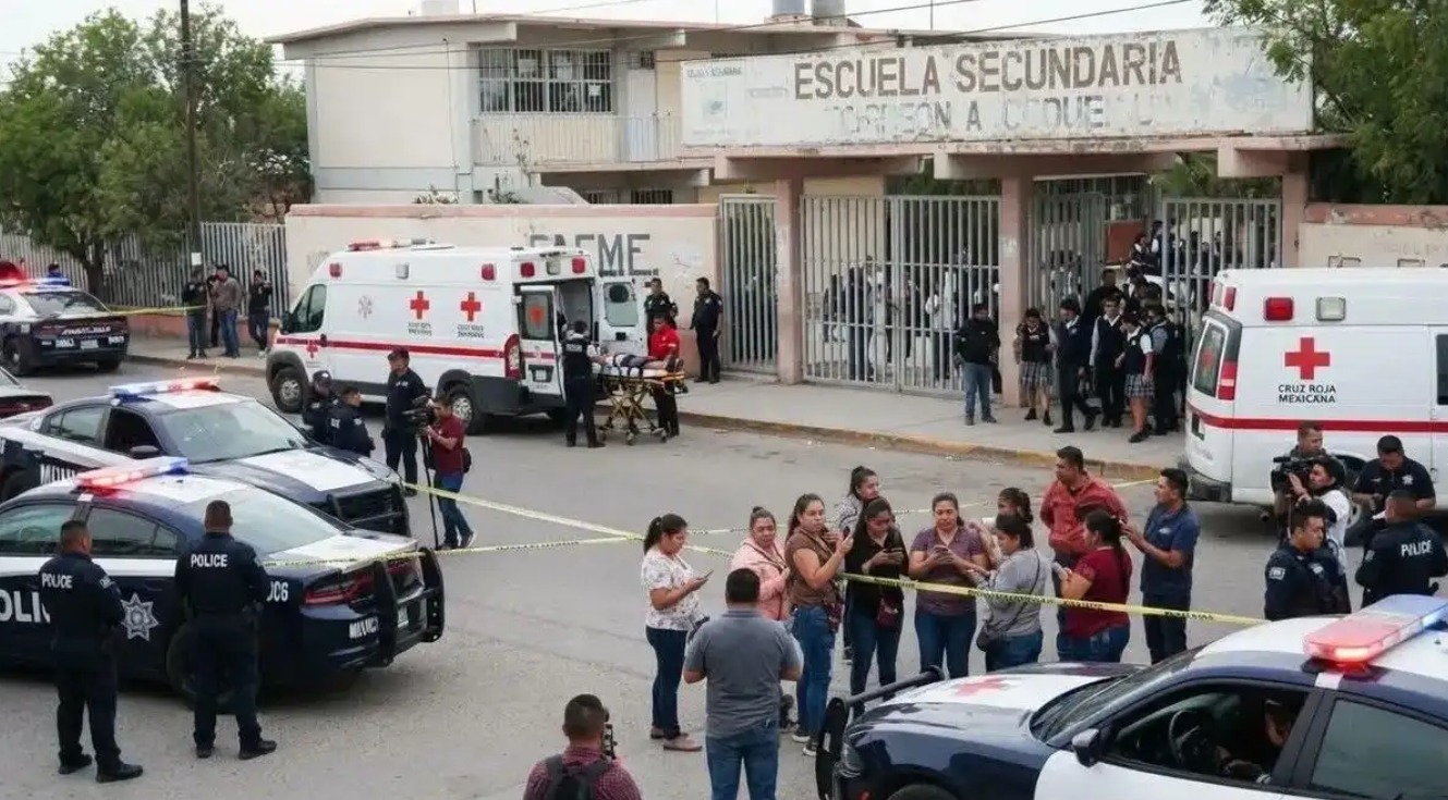 Ataque en secundaria de Torreón deja una maestra muerta y tres heridos; hay dos detenidos