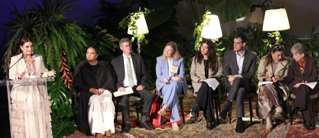 Clara Brugada llama a combatir el cambio climático y propone una transformación ecofeminista en CDMX