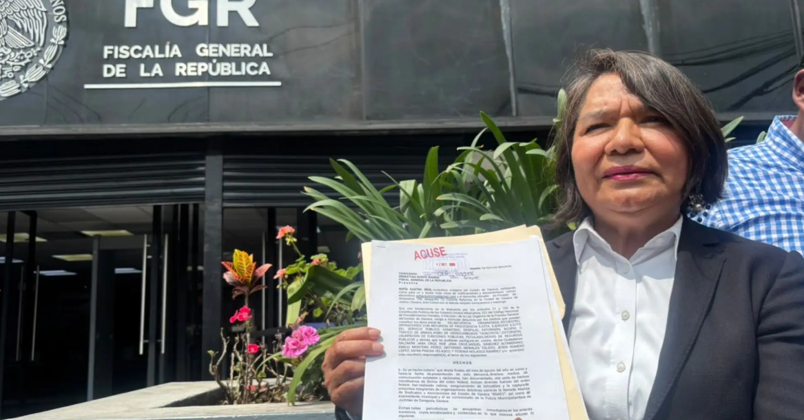 Denuncian ante la FGR a Salomón Jara por presuntos vínculos con el crimen organizado