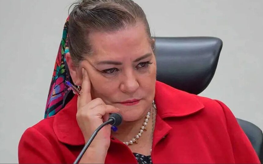 Guadalupe Taddei formaliza su renuncia a la presidencia del INE ante la Cámara de Diputados