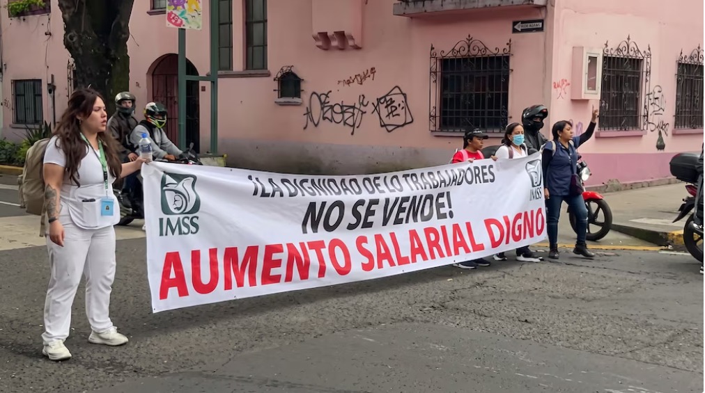 Megamarcha del IMSS en CDMX hora, ruta y vialidades afectadas este 13 de octubre