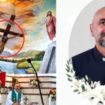 Sacerdote muere aplastado por una cruz durante una misa en Ecuador