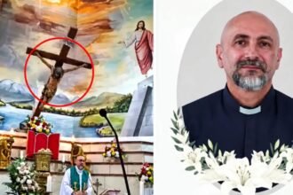 Sacerdote muere aplastado por una cruz durante una misa en Ecuador