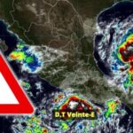 Tres sistemas tropicales amenazan a México ¿cuál será el más fuerte y dónde afectará
