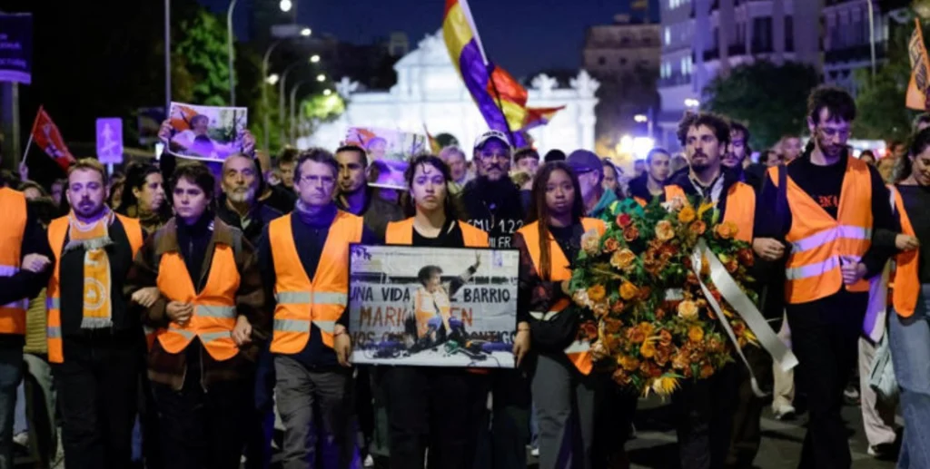 Más de 20 mil personas marchan en Madrid por Maricarmen, símbolo de la lucha contra los desahucios