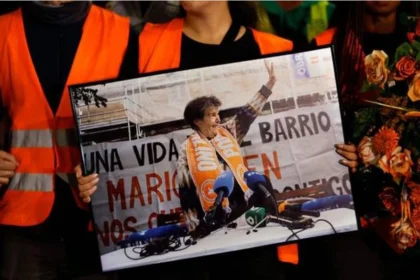 Más de 20 mil personas marchan en Madrid por Maricarmen, símbolo de la lucha contra los desahucios