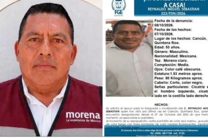 Reportan desaparición de Reynaldo Miguel Sebastián, aspirante de Morena en Quintana Roo
